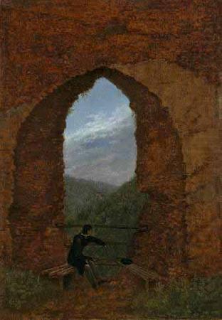 Carl Gustav Carus Aussicht china oil painting image